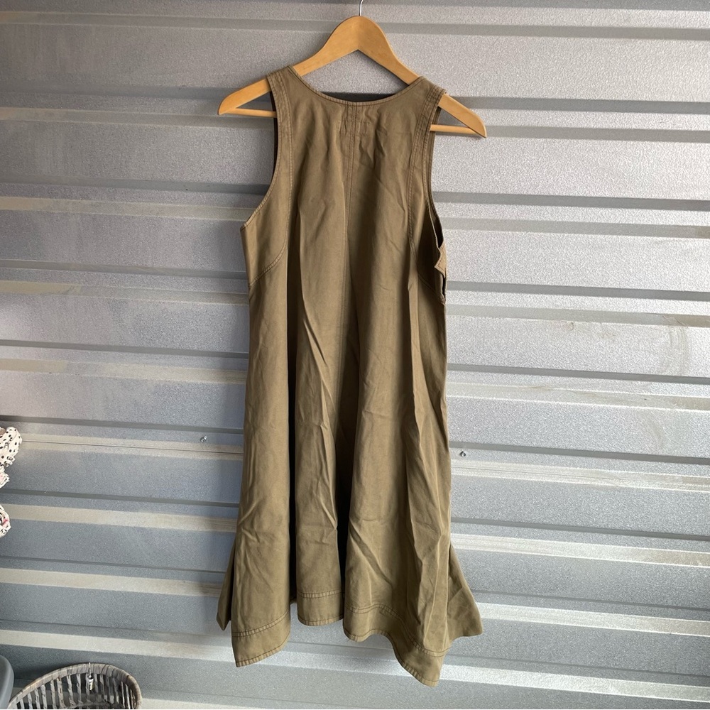 Yohji Yamamoto Y’s cotton asymmetrical hem midi dress - Picture 6 of 7